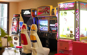 Le coin des jeux d’arcade